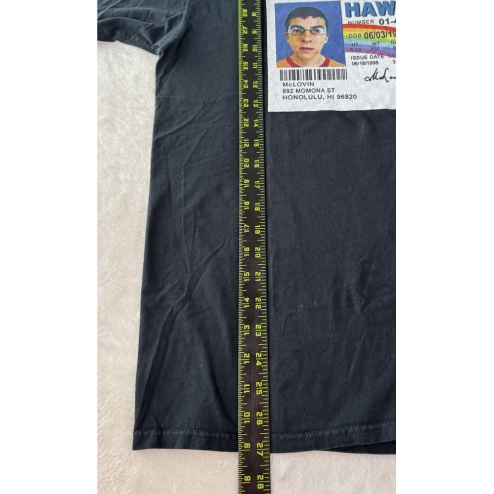 McLovin‎ Drivers License T-shirt Size Large Superbad Black - Picture 9 of 12